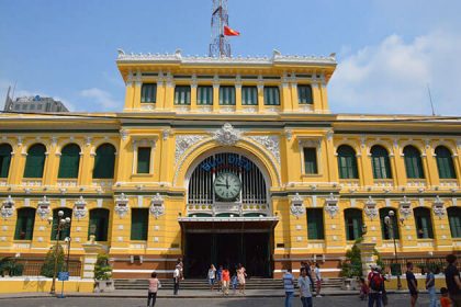 Central Post Office in Ho Chi Minh city - Vietnam holiday package from India