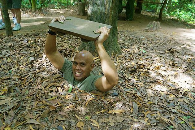 Cu Chi Tunnels best thing to do and see in Vietnam Cambodia laos packages