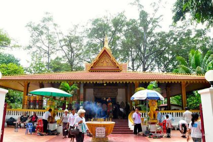 Preah Ang Chek in Siem Reap visiting in Cambodia trip from India