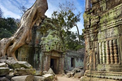 angkor wat complex in cambodia