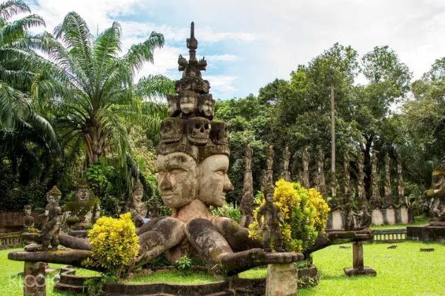 buddha park in vientiane