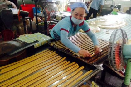 coconut candy workshop in mekong delta