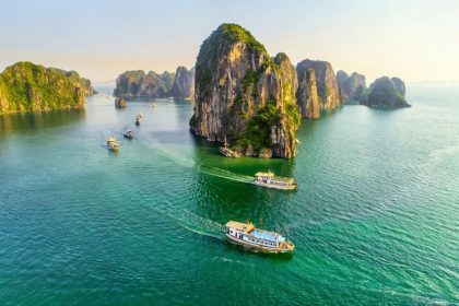 halong magic bay in vietnam