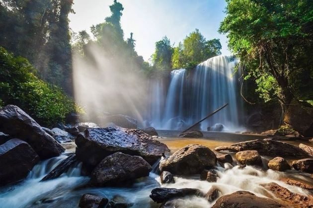 kulen waterfall cambodia and laos tour packages