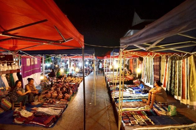 luang prabang night market