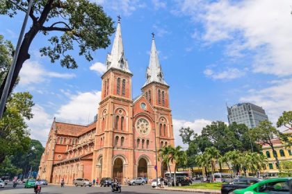 notre dame cathedral in ho chi minh city
