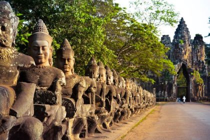 south gate of angkor thom