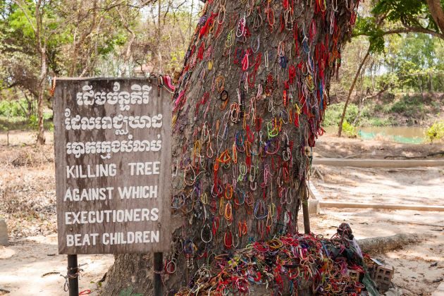 the killing fields in phnom penh