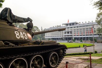 the reunification palace in saigon